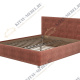 Кровать Veda 3 — 120х200 см Экокожа (Черный)