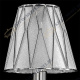 705914 (MT200005-1) Настольная лампа RICCIO 1х40W E14  ХРОМ (в комплекте)