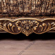 Мягкая мебель Валенсия 1 (венге/черное золото, ткань Турция)