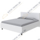 Кровать ComoVeda 3 — 120х200 см Экокожа (Белый)