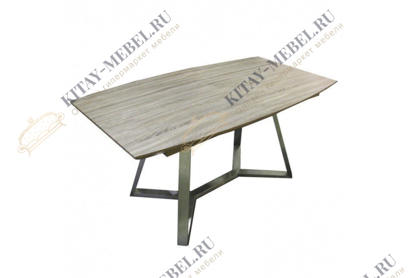 Лаковый стол обеденный трансформер Soho 160-210 (кэмел)
