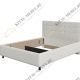 Кровать ComoVeda 1 — 80х190 см Экокожа (Белый)
