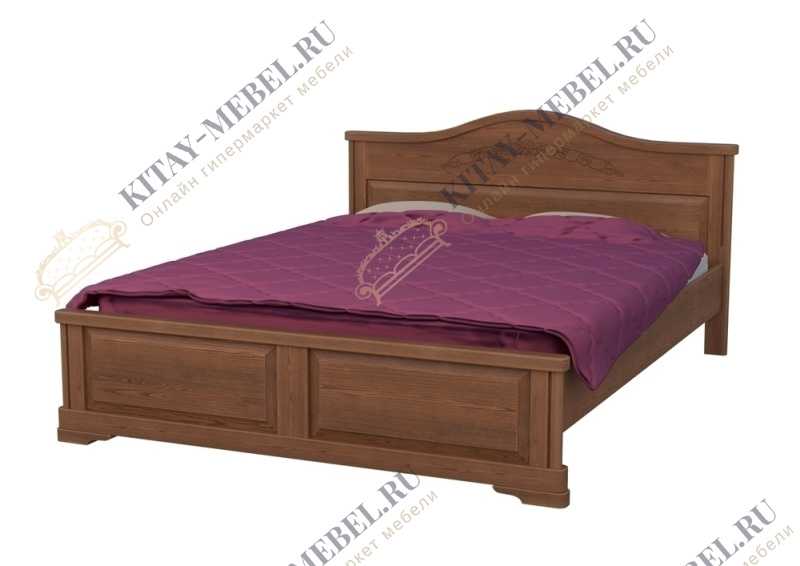 Односпальная кровать Эдем/Эдем-1, 90×200, массив, бук