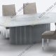 Стол обеденный Баухаус MH-1792DT, 240x120x75, прозрачный