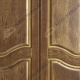 Шкаф 2-дверный Лаура (орех/золото)