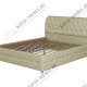 Кровать Veda 4 — 200х200 см (Экокожа Белый)